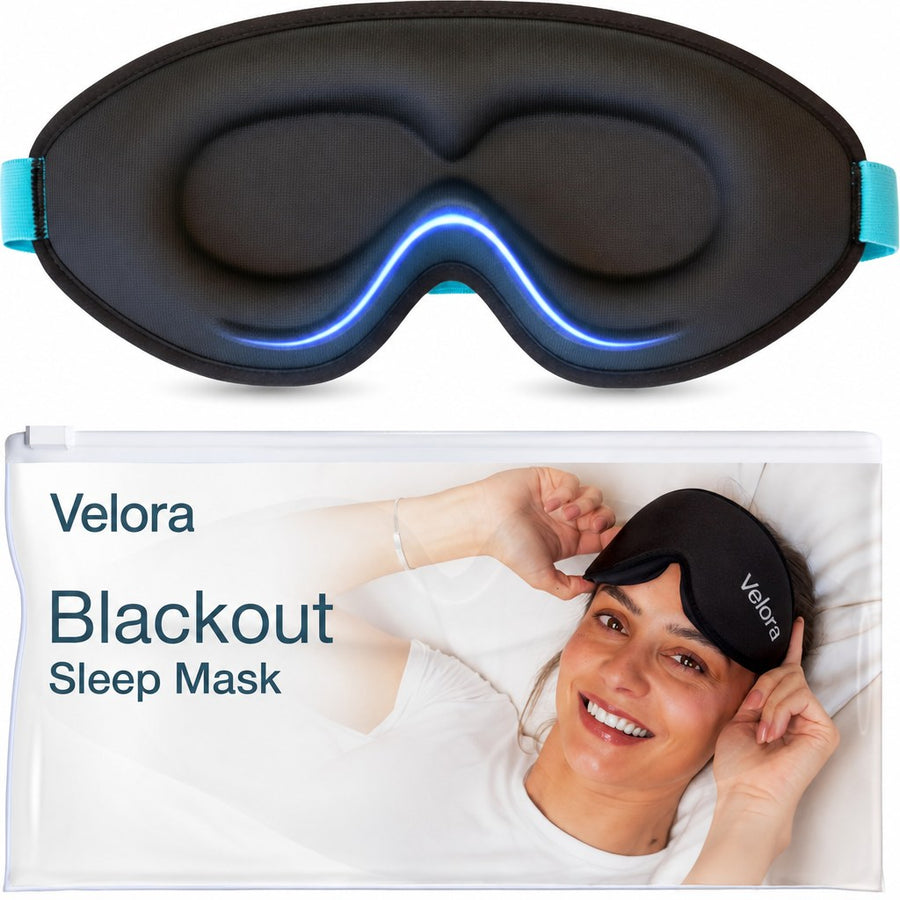 Free gift: Velora 3D Blackout Sleep Mask