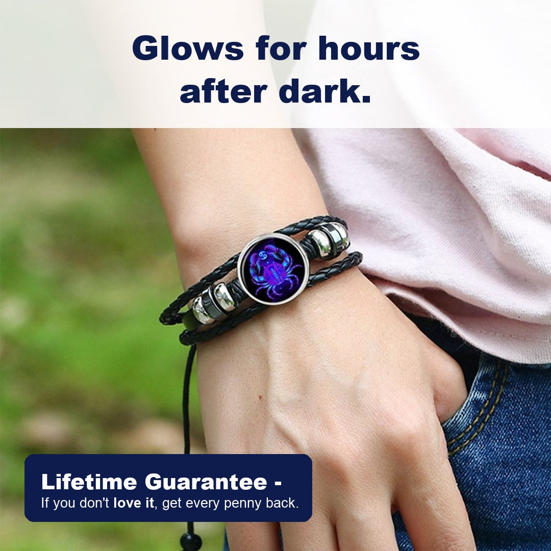 Glows for hours after dark - lifetime guarantee