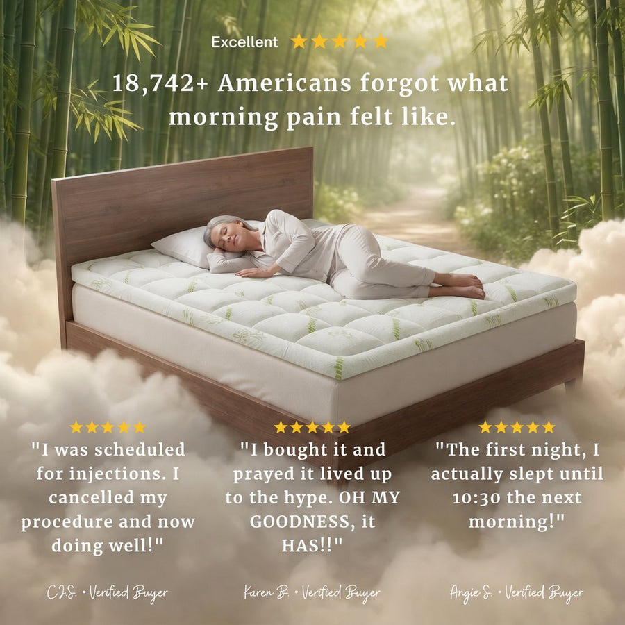 Velora Bamboo Mattress Topper